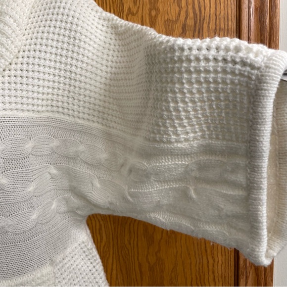 Majora White Cowl Neck Sweater Size Small - Picture 8 of 15